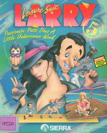 Leisure Suit Larry 5 - Passionate Patti Does a Little Undercover Work_Disk3 box cover front